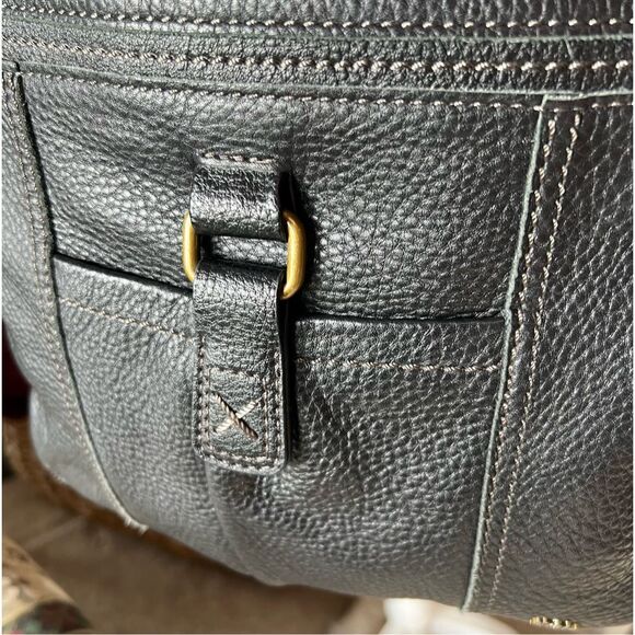 THE SAK Leather Crossbody Bag Black - Picture 3 of 12